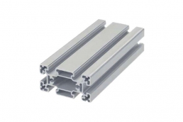 6063 T5 4040 Industrial Aluminio for Work Table Frame Extrusion Profile Materia, 40x40 L Slot T Track Aluminium T- Profile 1kg